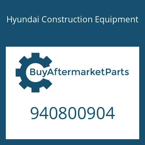 Hyundai Construction Equipment 940800904 - NUT-LOCK for Heavy Equipment