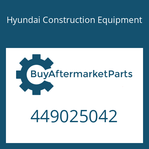 Hyundai Construction Equipment 449025042 - PIN-SPLIT