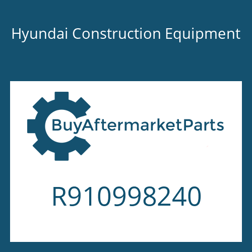 Hyundai Construction Equipment R910998240 - NUT for Heavy Equipment