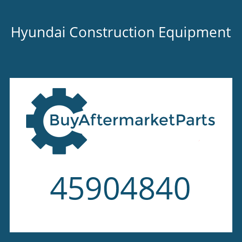 Hyundai Construction Equipment 45904840 - CUSHION