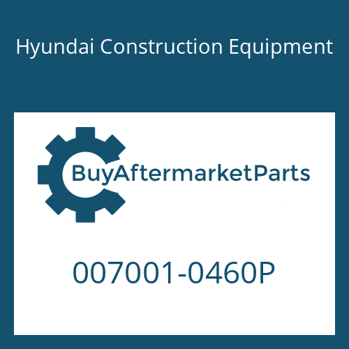 Hyundai Construction Equipment 007001-0460P - O-RING