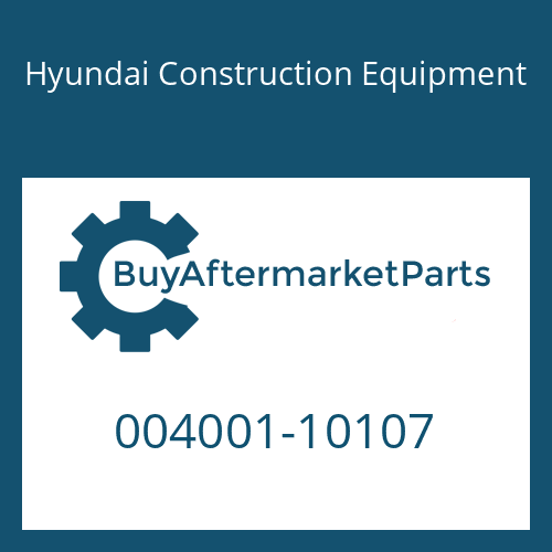 Hyundai Construction Equipment 004001-10107 - CAP-UNION