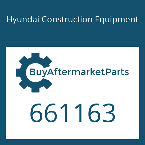 Hyundai Construction Equipment 661163 - NUT-WHEEL