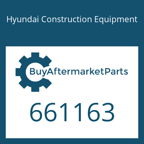 Hyundai Construction Equipment 661163 - NUT-WHEEL for Heavy Equipment