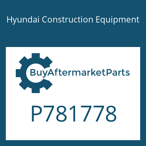 Hyundai Construction Equipment P781778 - COVER ASSY
