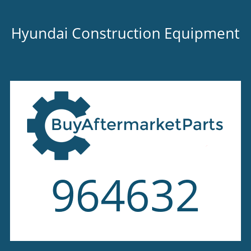 Hyundai Construction Equipment 964632 - MOUNT-MOTOR RH for Heavy Equipment