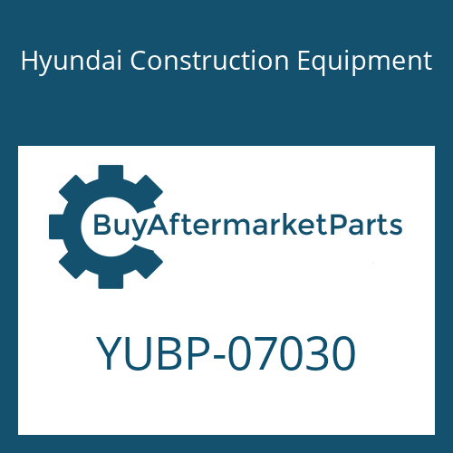 Hyundai Construction Equipment YUBP-07030 - SHAFT-DRIVE