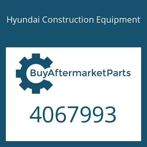 Hyundai Construction Equipment 4067993 - RING-DOWEL