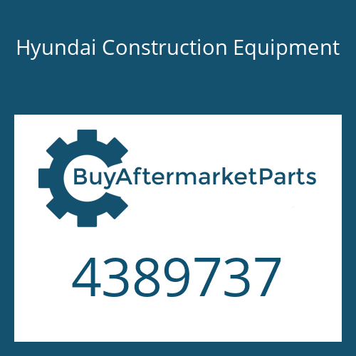 Hyundai Construction Equipment 4389737 - PLUG-THREAD