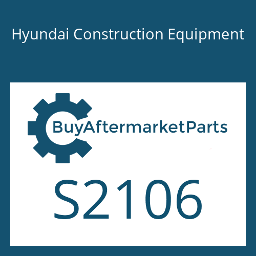 Hyundai Construction Equipment S2106 - O-RING