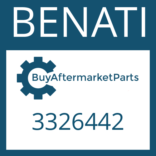 BENATI 3326442 - FRICTION PLATE