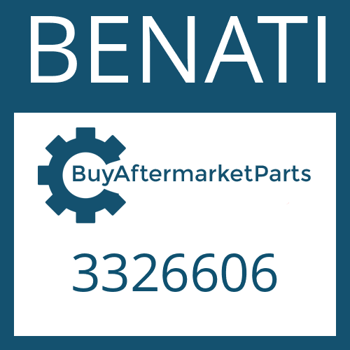 BENATI 3326606 - FRICTION PLATE