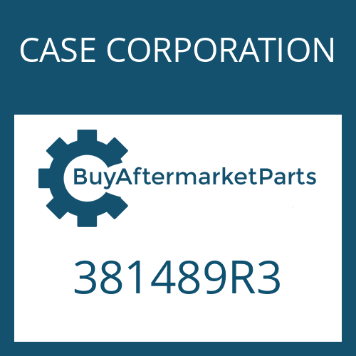 CASE CORPORATION 381489R3 - FRICTION PLATE