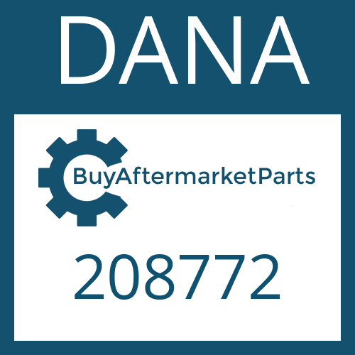 DANA 208772 - FRICTION PLATE