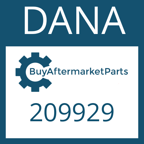 DANA 209929 - FRICTION PLATE