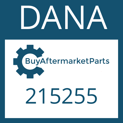 DANA 215255 - FRICTION PLATE