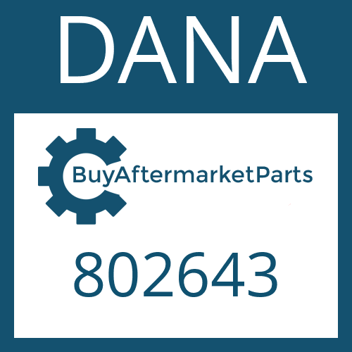 DANA 802643 - FRICTION PLATE