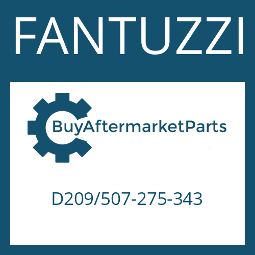 FANTUZZI D209/507-275-343 - FRICTION PLATE