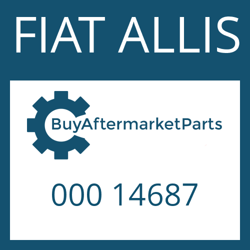 FIAT ALLIS 000 14687 - FRICTION PLATE