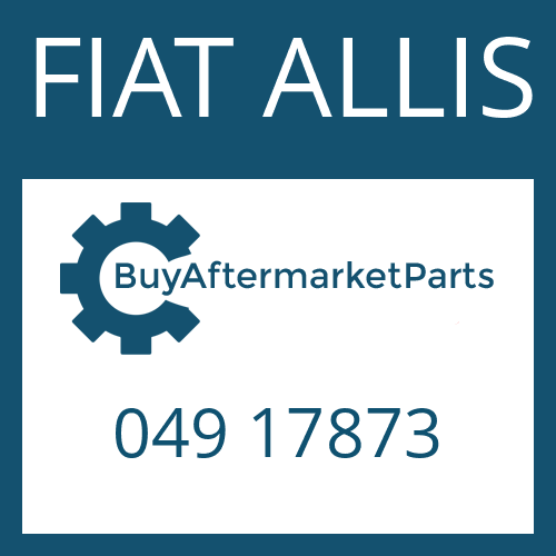 FIAT ALLIS 049 17873 - FRICTION PLATE