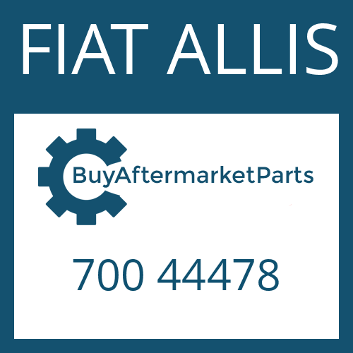 FIAT ALLIS 700 44478 - FRICTION PLATE