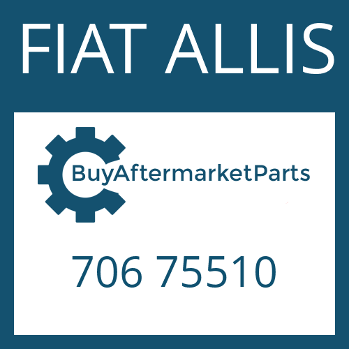 FIAT ALLIS 706 75510 - FRICTION PLATE