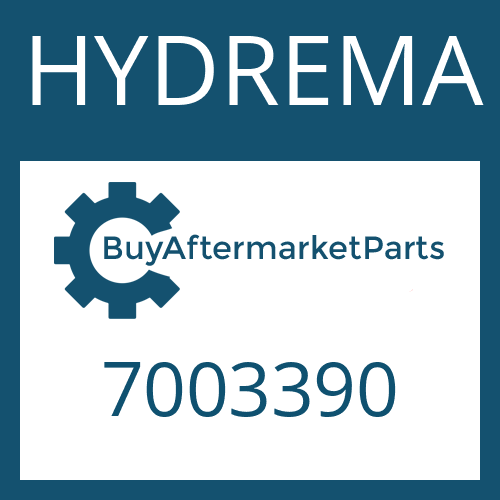 HYDREMA 7003390 - FRICTION PLATE