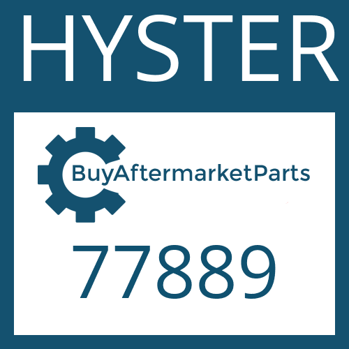 HYSTER 77889 - FRICTION PLATE
