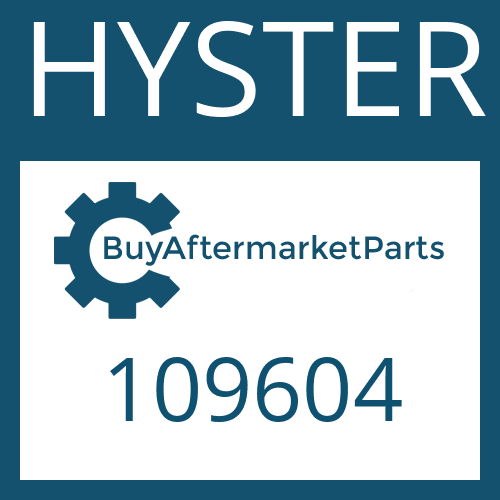 HYSTER 109604 - FRICTION PLATE