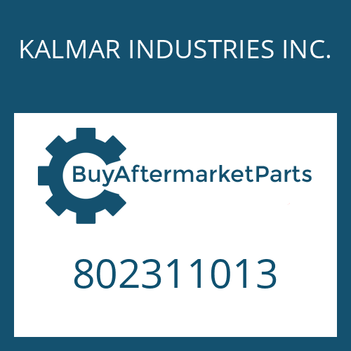 KALMAR INDUSTRIES INC. 802311013 - FRICTION PLATE