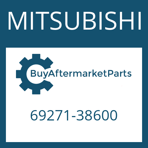 MITSUBISHI 69271-38600 - FRICTION PLATE