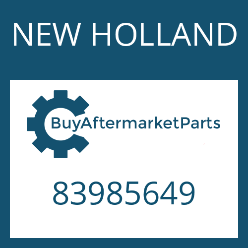 NEW HOLLAND 83985649 - FRICTION PLATE