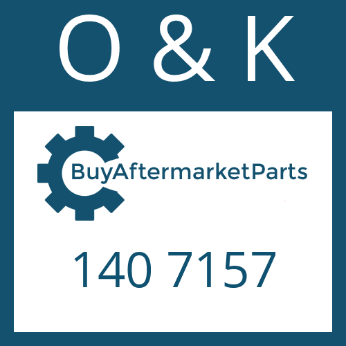 O & K 140 7157 - FRICTION PLATE