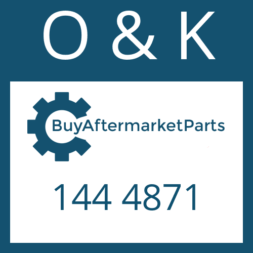 O & K 144 4871 - FRICTION PLATE