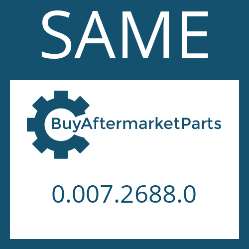 SAME 0.007.2688.0 - FRICTION PLATE