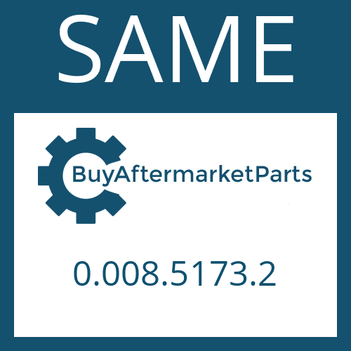 SAME 0.008.5173.2 - FRICTION PLATE