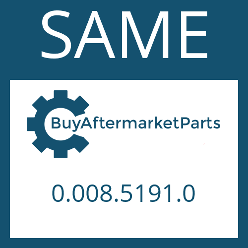 SAME 0.008.5191.0 - FRICTION PLATE