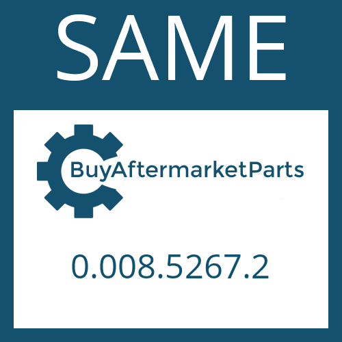 SAME 0.008.5267.2 - FRICTION PLATE