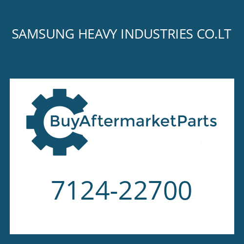 SAMSUNG HEAVY INDUSTRIES CO.LT 7124-22700 - FRICTION PLATE
