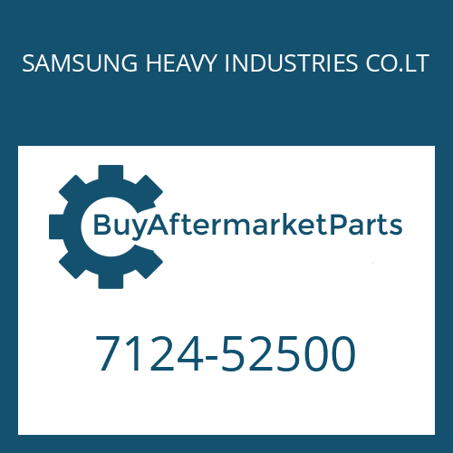 SAMSUNG HEAVY INDUSTRIES CO.LT 7124-52500 - FRICTION PLATE