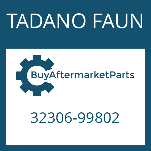 TADANO FAUN 32306-99802 - FRICTION PLATE
