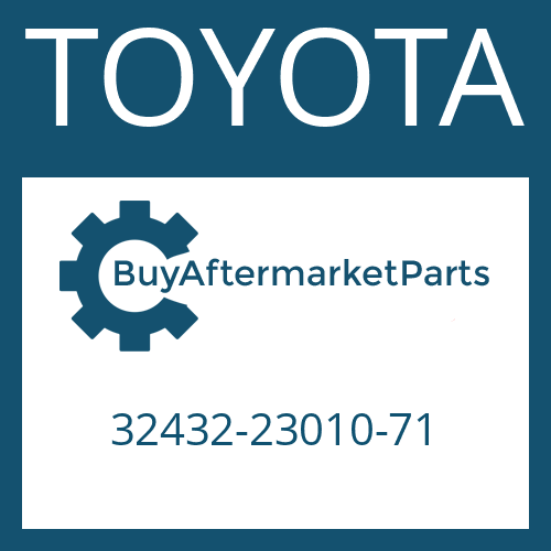 TOYOTA 32432-23010-71 - FRICTION PLATE