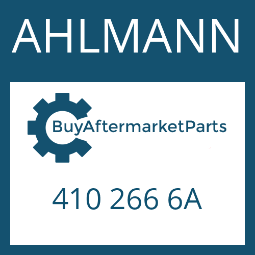 AHLMANN 410 266 6A - FRICTION PLATE