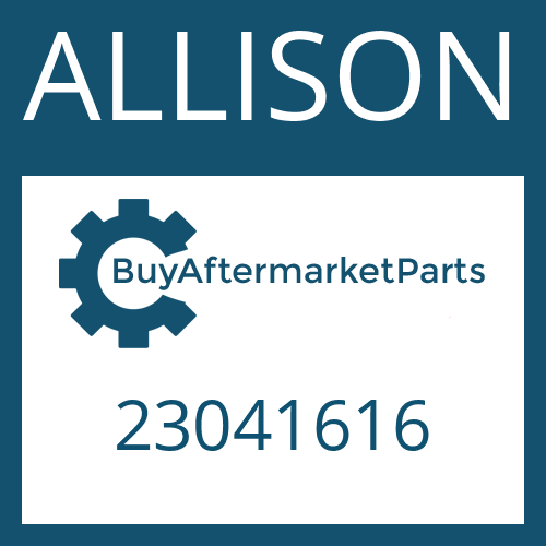 ALLISON 23041616 - FRICTION PLATE