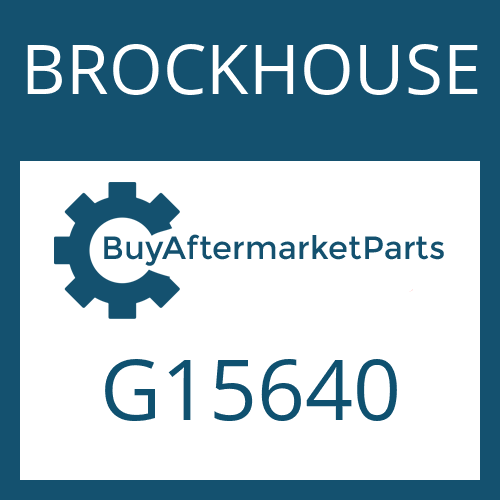 BROCKHOUSE G15640 - FRICTION PLATE