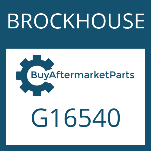 BROCKHOUSE G16540 - FRICTION PLATE