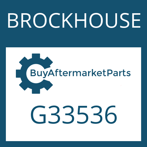 BROCKHOUSE G33536 - FRICTION PLATE
