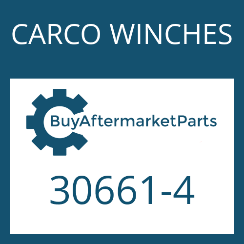 CARCO WINCHES 30661-4 - FRICTION PLATE