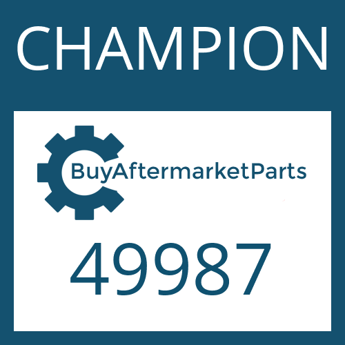 CHAMPION 49987 - FRICTION PLATE