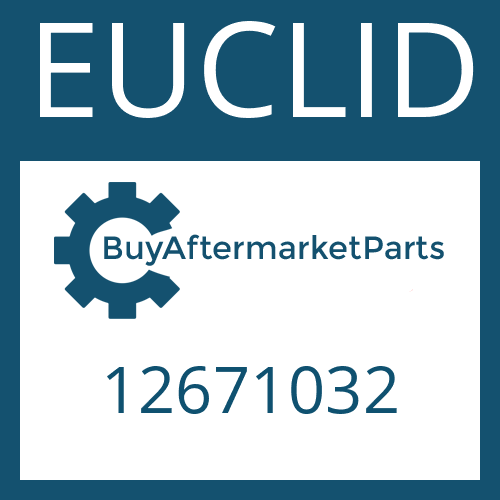 EUCLID 12671032 - FRICTION PLATE